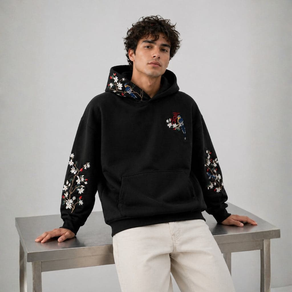 Blossom Wing Sukajan Hoodie