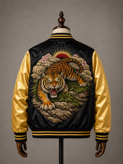 Tiger Legacy – Embroidered Tiger Sukajan Jackets | Sukajo – sukajo